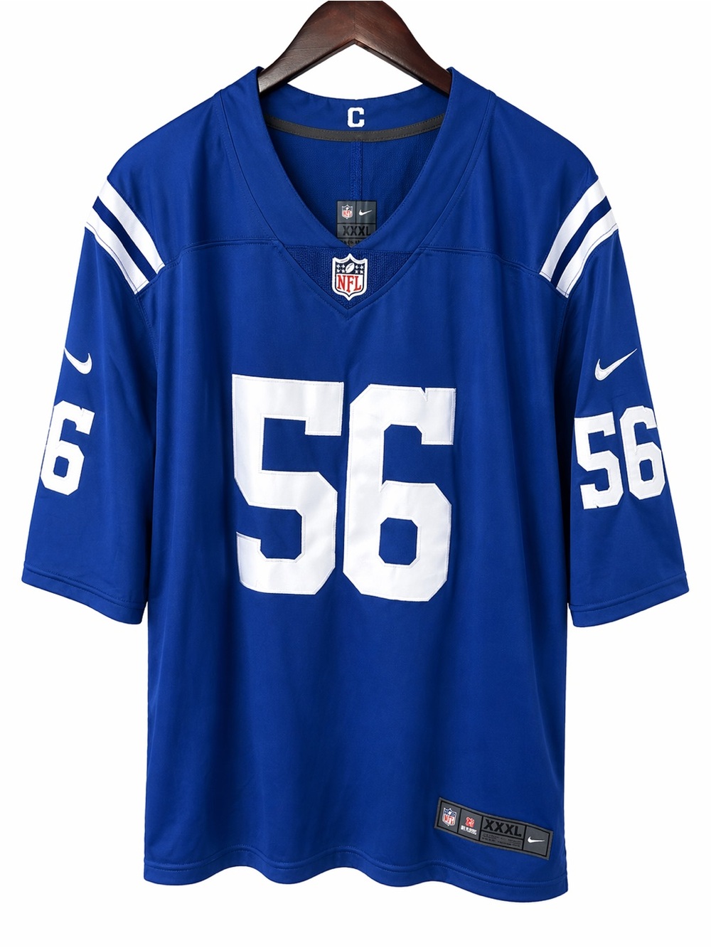 Nike Quenton Nelson Royal Indianapolis Colts Vapor Limited Jersey